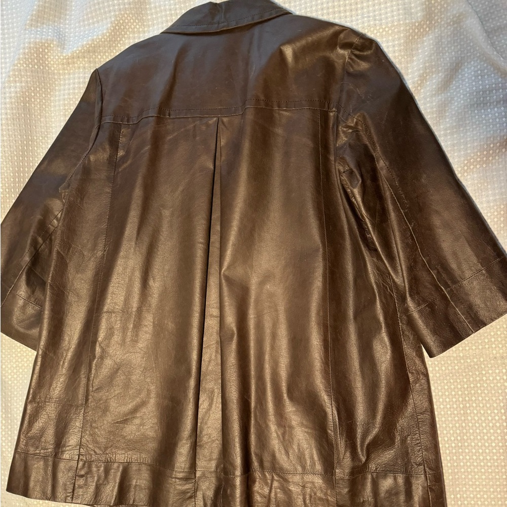 Vintage Spiegel Brown Leather Jacket